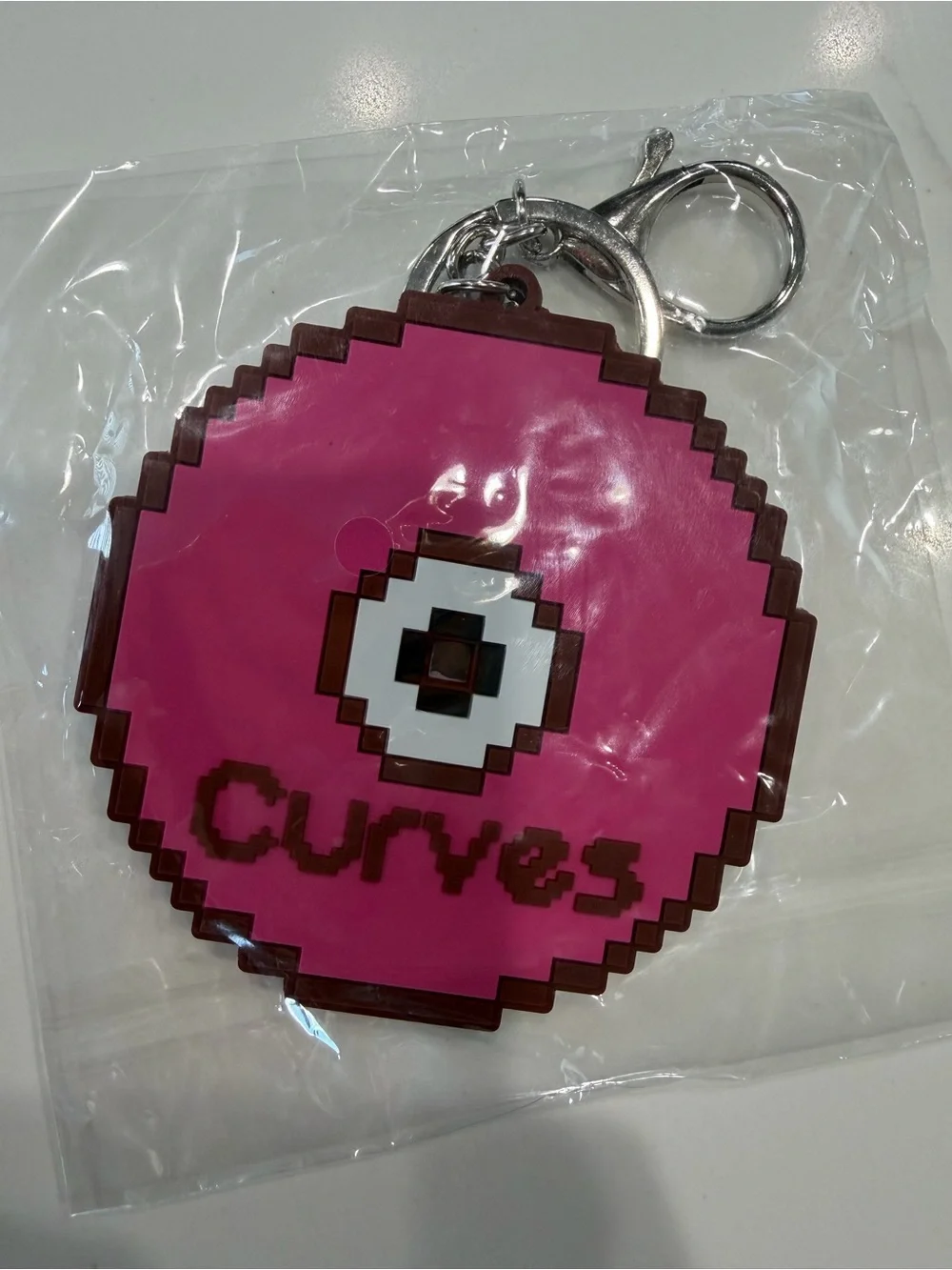 Curves Pink CD Charm